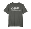 Goalie Gear Goalkeeper Definition T-Shirt - Minimalist Print for Adults - T-Shirt, Sweatshirt, Hoodie