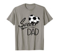 Soccer Dad Grandpa Gift T-Shirt - Minimalist Print for Adults - T-Shirt, Sweatshirt, Hoodie