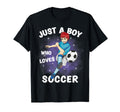 Just Who Loves Soccer Funny T-Shirt - Novelty Apparel Men Women - T-Shirt, Sweatshirt, Hoodie