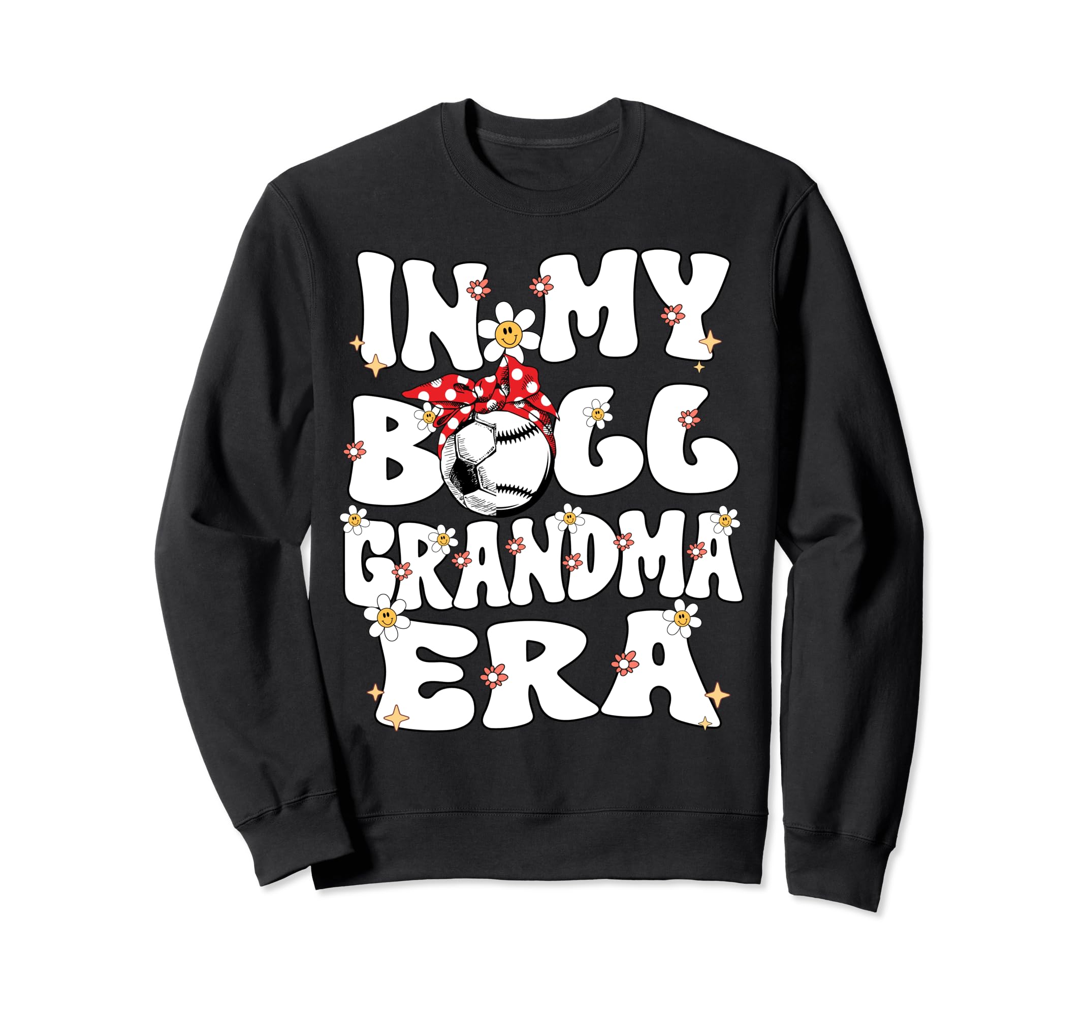 My Ball Grandma Era Groovy Baseball Sweatshirt - Minimalist Print Unisex - T-Shirt, Sweatshirt, Hoodie