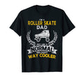 Roller Skating Dad Roller Skater Dad T-Shirt - Minimalist Print Unisex - T-Shirt, Sweatshirt, Hoodie