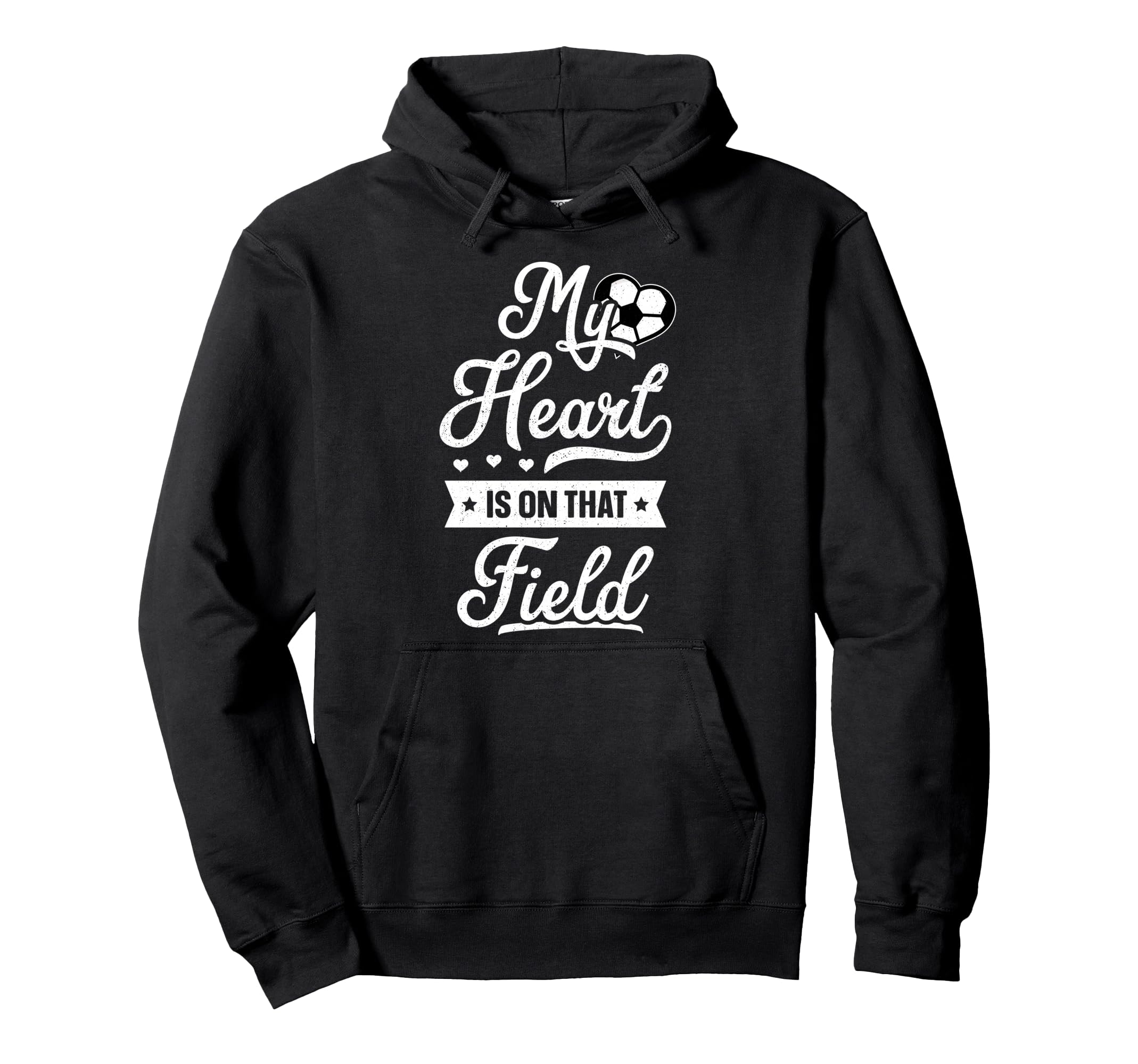 My Heart Is That Field Gift Womens Mom Hoodie - Novelty Apparel Unisex - T-Shirt, Sweatshirt, Hoodie