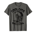 Cats Surf Club Meowy Hawaii T-Shirt - Minimalist Print Men Women - T-Shirt, Sweatshirt, Hoodie