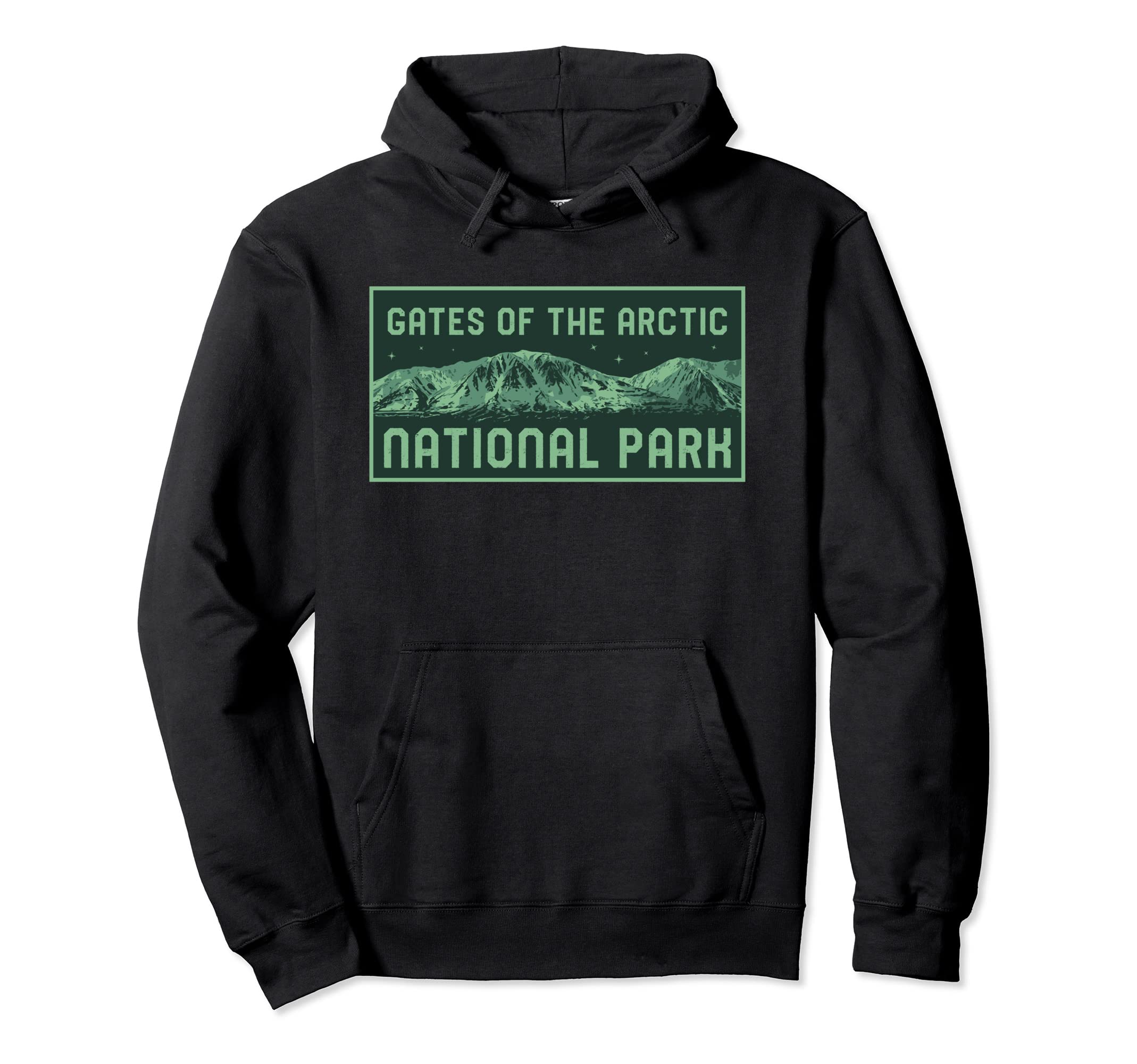Gates Arctic National Park Alaska Hoodie - Novelty Apparel Unisex - T-Shirt, Sweatshirt, Hoodie