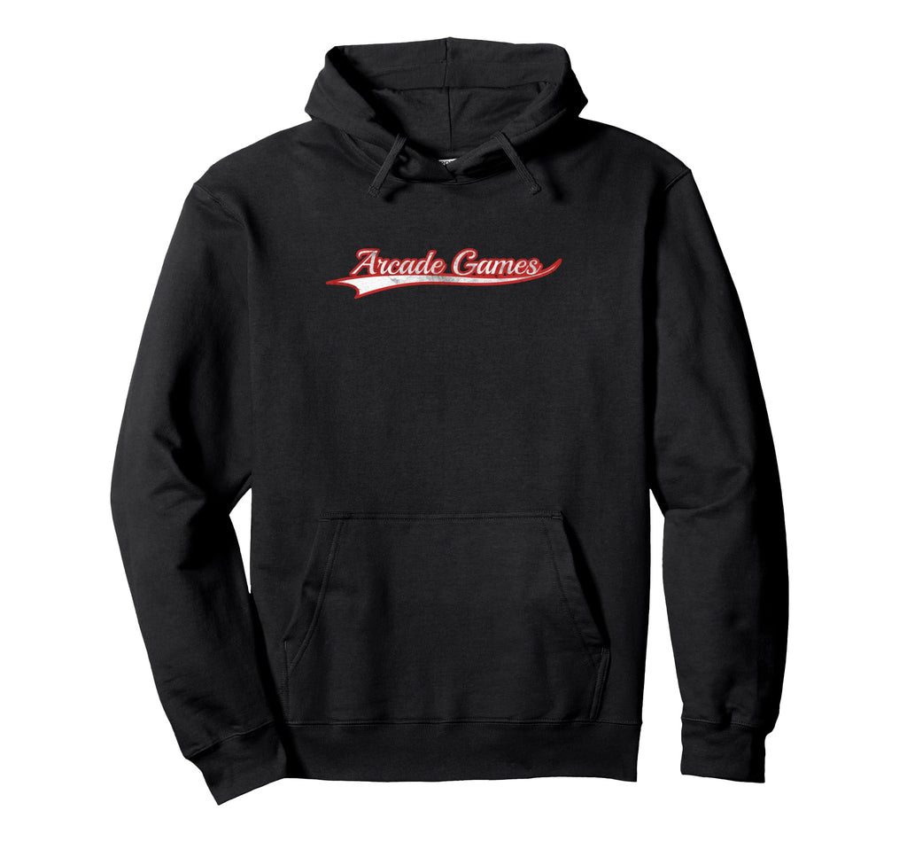 Arcade Games Gaming Machine Varsity Hoodie - Minimalist Print Men Women - T-Shirt, Sweatshirt, Hoodie