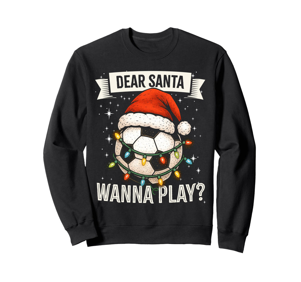 Soccer Player Funny Hat Lights And Sweatshirt - Unique Graphic for Adults - T-Shirt, Sweatshirt, Hoodie