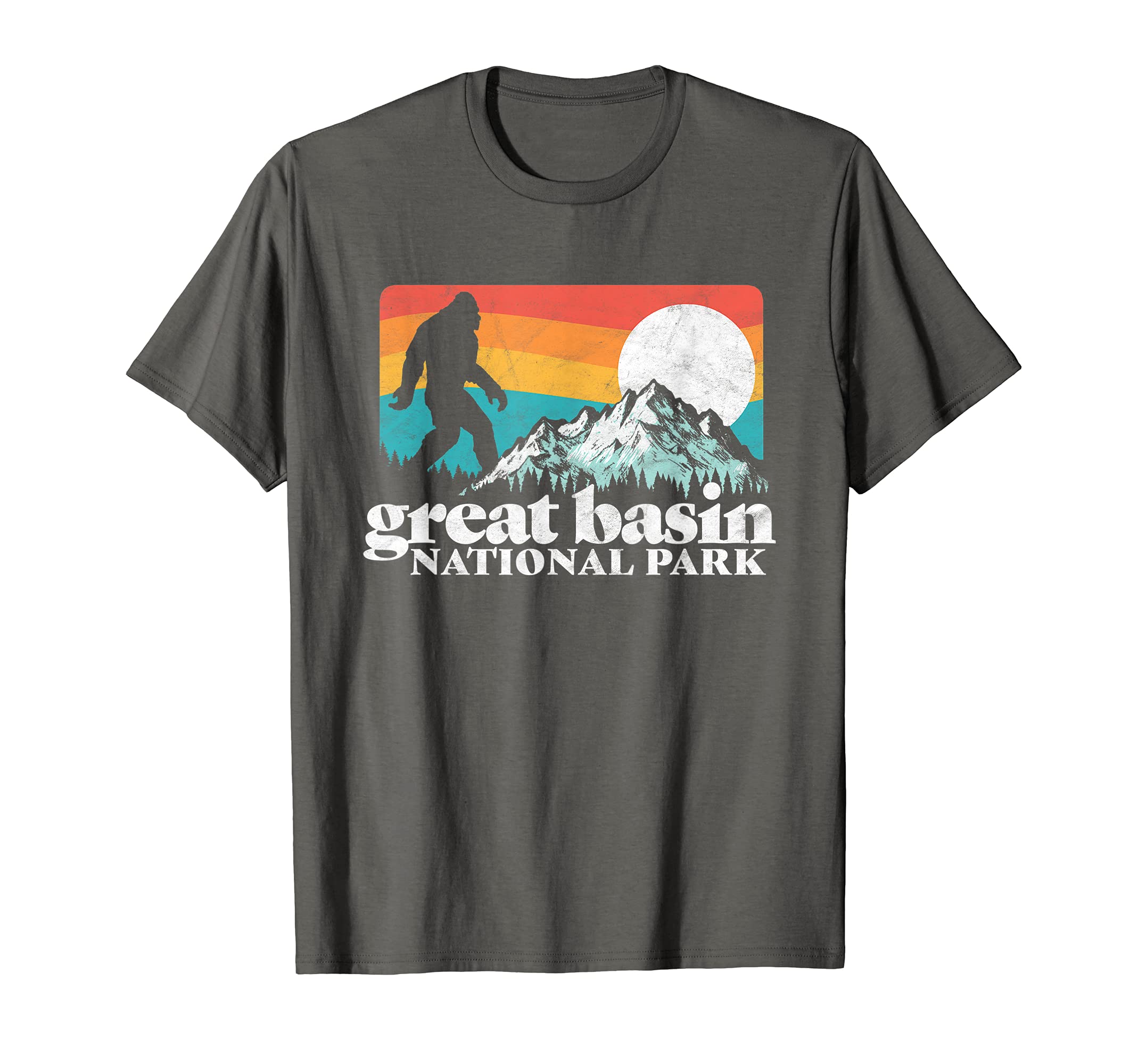 Great Basin National Park Bigfoot T-Shirt - Fun Novelty Design Men Women - T-Shirt, Sweatshirt, Hoodie