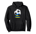 Ukrainian Soccer Team Ukraine Football Hoodie - Graphic Print Unisex - T-Shirt, Sweatshirt, Hoodie