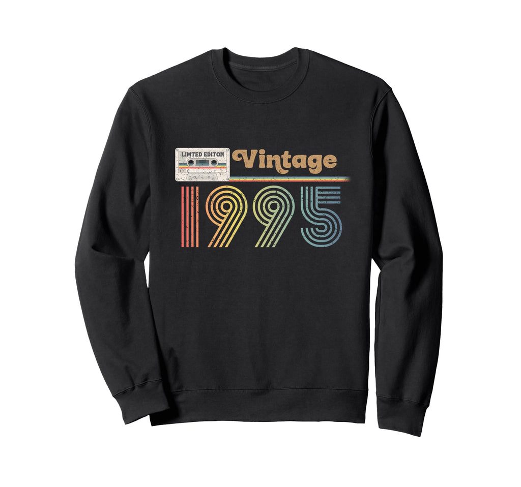 30Th Birthday Gifts 1995 Cassette Sweatshirt - Custom Art Print Men Women - T-Shirt, Sweatshirt, Hoodie