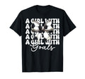 Goals Soccer Coquette Bow T-Shirt - Novelty Apparel for Adults - T-Shirt, Sweatshirt, Hoodie