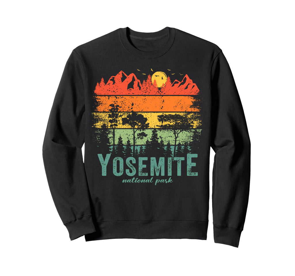 Yosemite National Park Us Sweatshirt - Casual Everyday Wear Men Women - T-Shirt, Sweatshirt, Hoodie