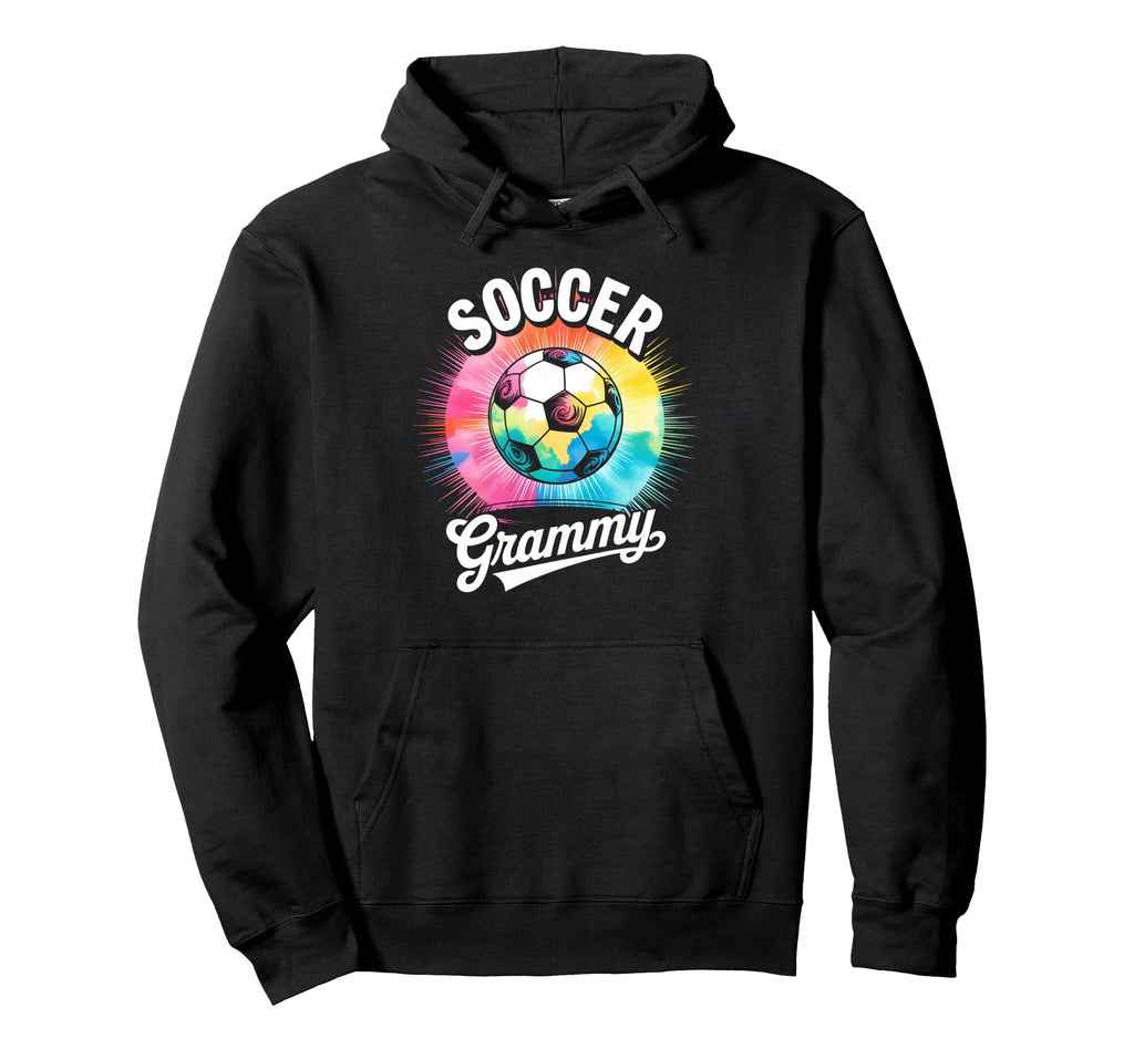 Soccer Grammy Grandma Tie Dye Hoodie - Fun Novelty Design Men Women - T-Shirt, Sweatshirt, Hoodie