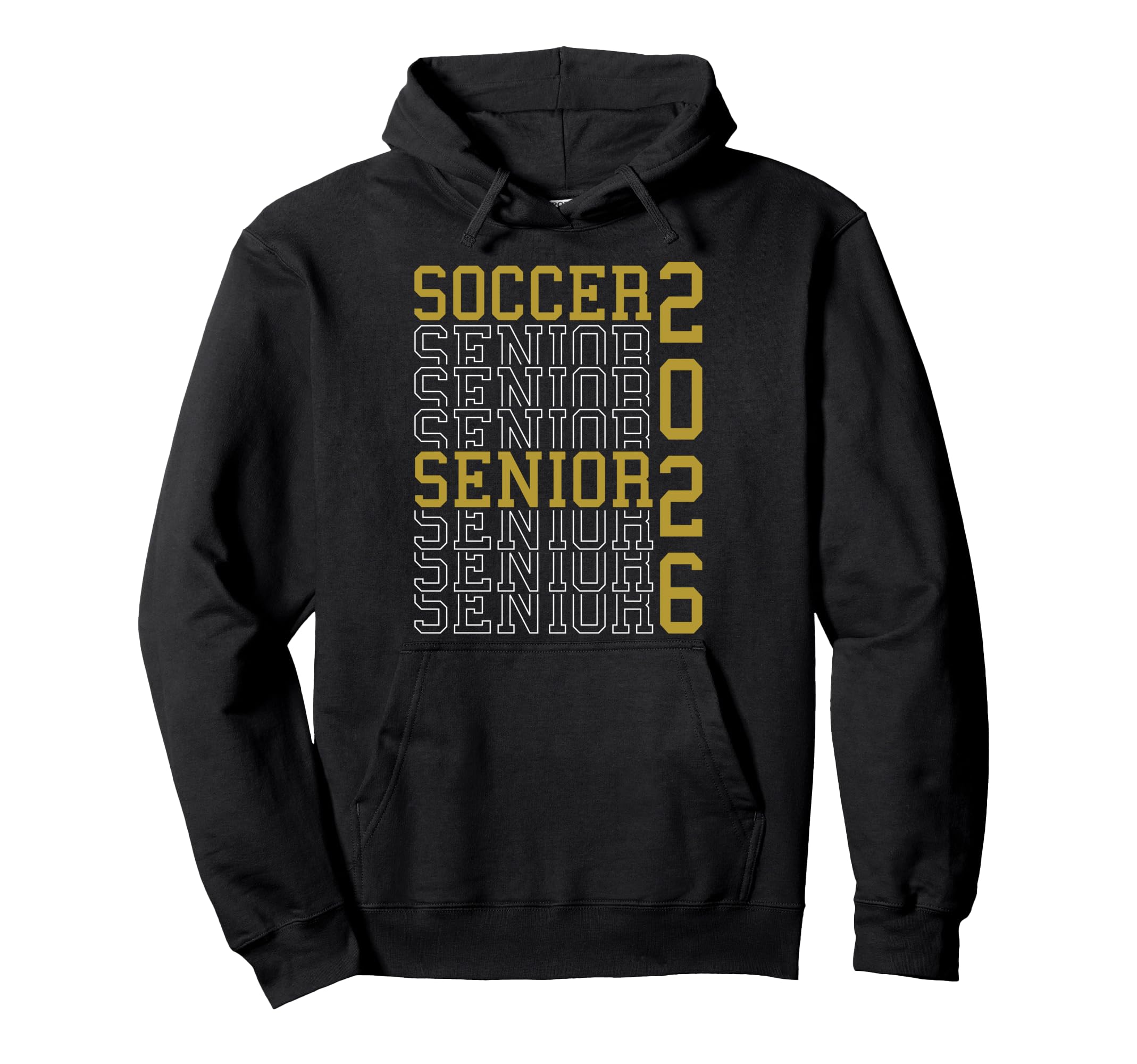 Soccer Senior Night Soccer Senior 2026 Hoodie - Aesthetic Graphic Unisex - T-Shirt, Sweatshirt, Hoodie