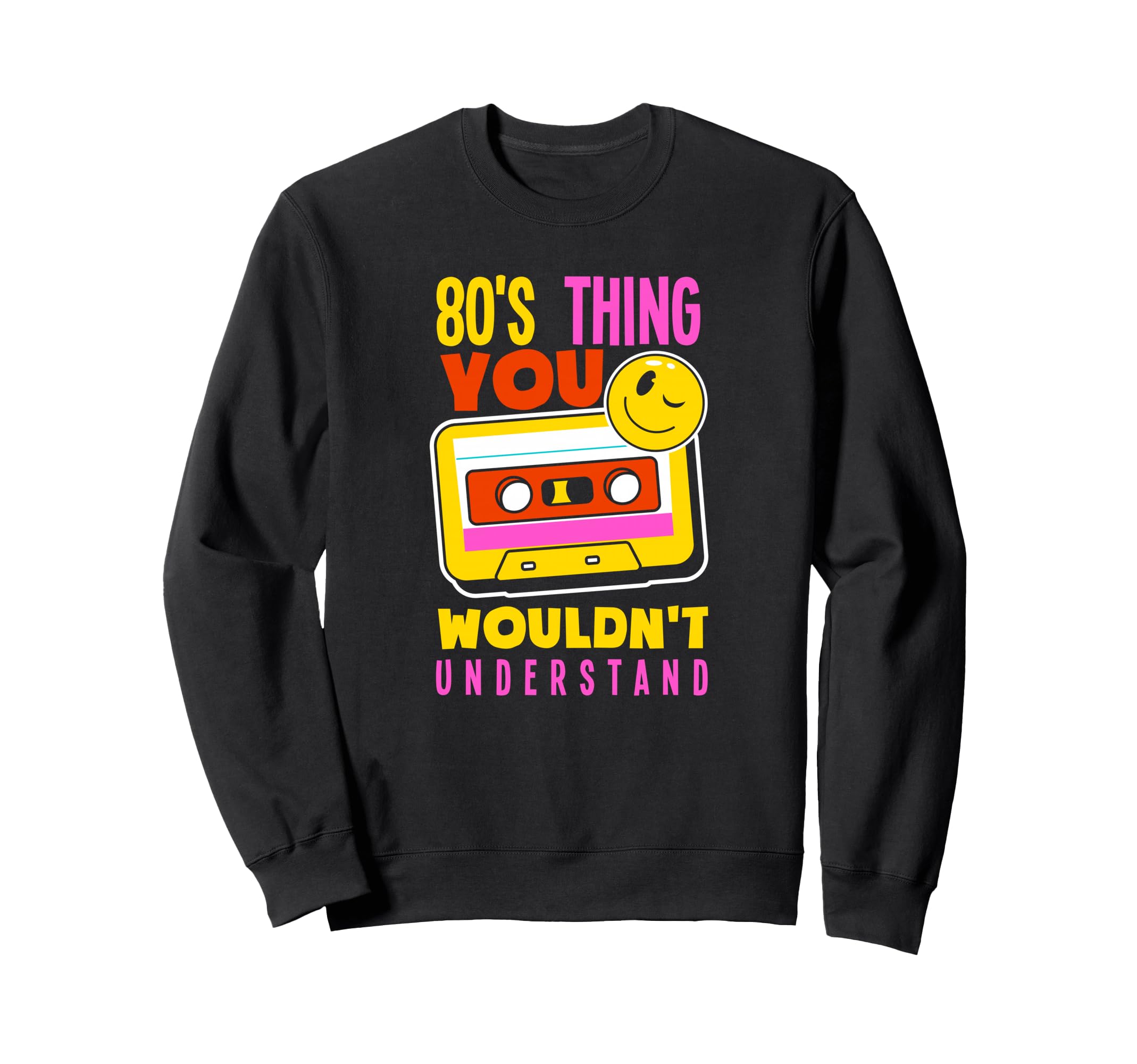 Back To 80S Boombox Roller Skate Sweatshirt - Fun Novelty Design Men Women - T-Shirt, Sweatshirt, Hoodie