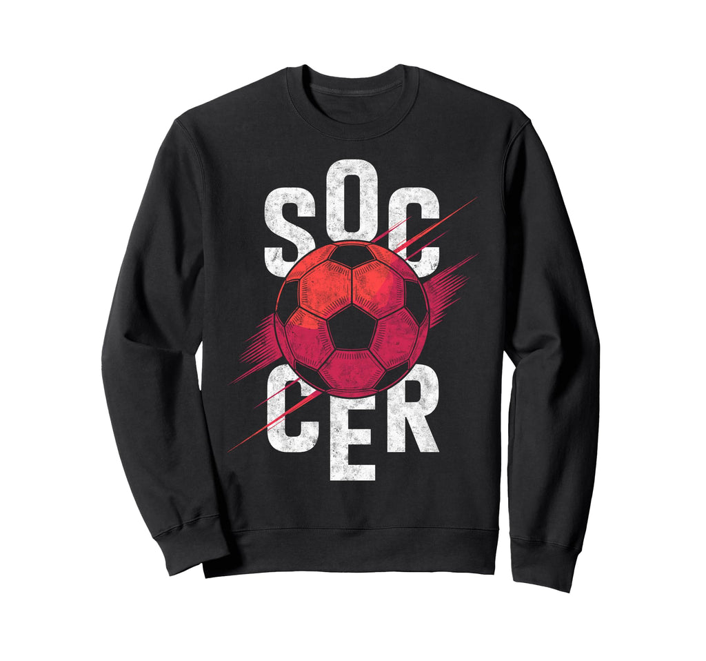 Soccer Football Ball Soccer Player Sweatshirt - Trendy Graphic Unisex - T-Shirt, Sweatshirt, Hoodie