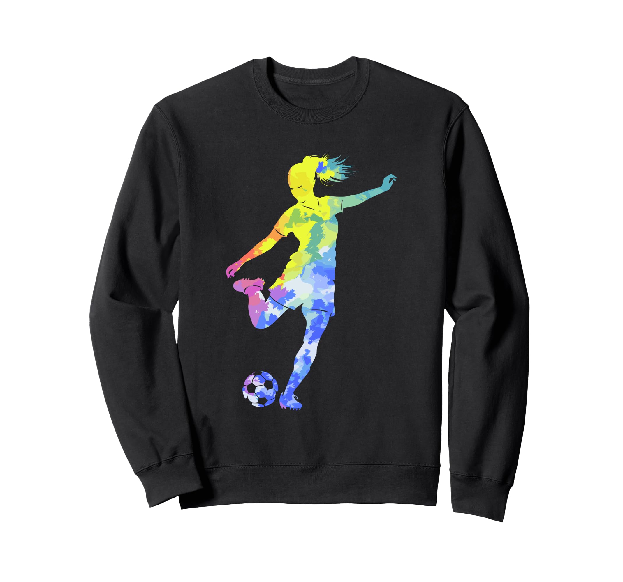 Sport Game Colorful Football Sweatshirt - Novelty Apparel Men Women - T-Shirt, Sweatshirt, Hoodie