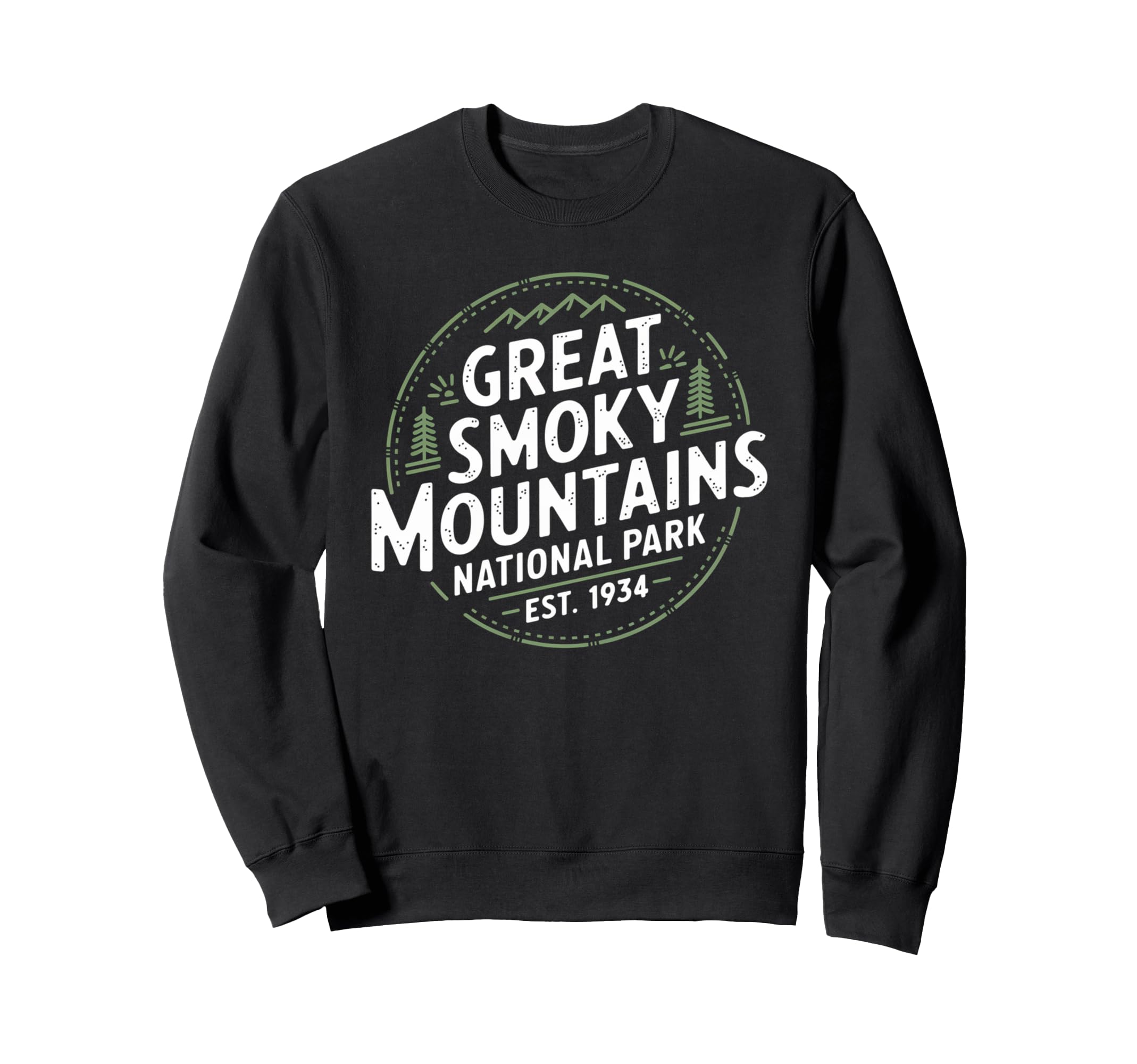 Great Smoky Mountains National Park Sweatshirt - Unique Graphic for Adults - T-Shirt, Sweatshirt, Hoodie