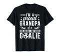 Proud Soccer Goalkeeper Grandpa Soccer T-Shirt - Minimalist Print Unisex - T-Shirt, Sweatshirt, Hoodie