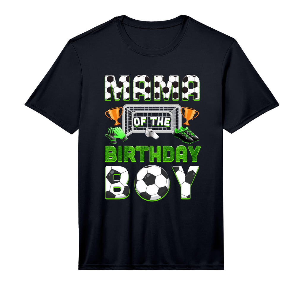 Mens Mama Birthday Soccer Family T-Shirt - Novelty Apparel Men Women - T-Shirt, Sweatshirt, Hoodie