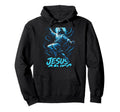 Jesus Saves Soccer Christian Goalkeeper Hoodie - Aesthetic Graphic Unisex - T-Shirt, Sweatshirt, Hoodie
