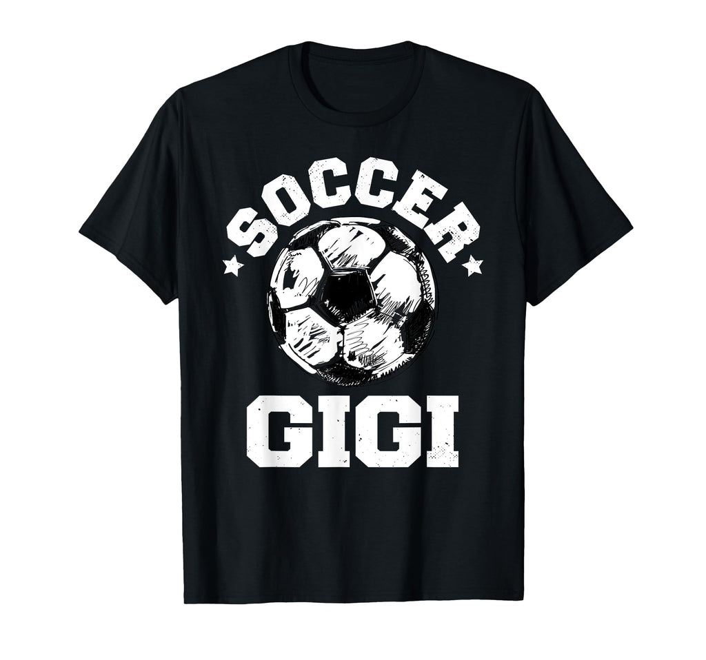 Soccer Gigi Soccer Ball Distressed Funny T-Shirt - Custom Art Print Unisex - T-Shirt, Sweatshirt, Hoodie