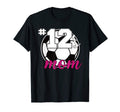 Soccer Mom 12S Mom Number 12 Soccer Jersey T-Shirt - Unique Graphic Unisex - T-Shirt, Sweatshirt, Hoodie