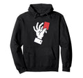 Red Card Referee Football Coach Sports Hoodie - Minimalist Print Unisex - T-Shirt, Sweatshirt, Hoodie