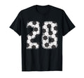Soccer Player Number 28 Twenty Eight T-Shirt - Novelty Apparel for Adults - T-Shirt, Sweatshirt, Hoodie