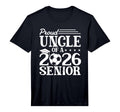 Mens Proud Uncle 2026 Senior Soccer T-Shirt - Fun Novelty Design Unisex - T-Shirt, Sweatshirt, Hoodie