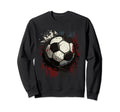 Dark Soccer Football Love T-Shirt - Aesthetic Graphic Unisex - T-Shirt, Sweatshirt, Hoodie
