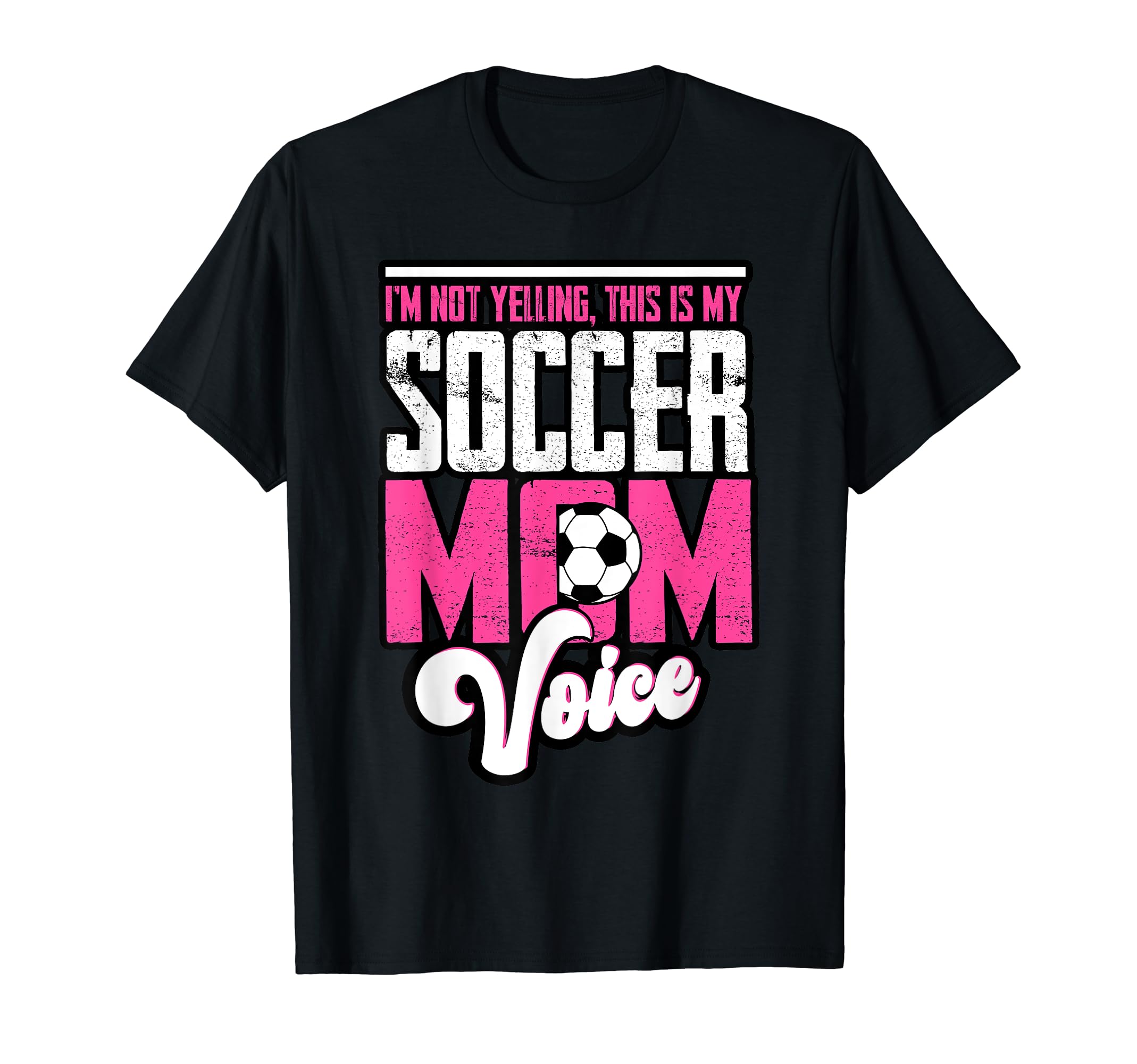 Proud Soccer Mom My Soccer Mom Voice T-Shirt - Custom Art Print Men Women - T-Shirt, Sweatshirt, Hoodie