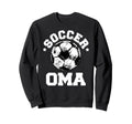 Soccer Oma Soccer Ball Distressed Sweatshirt - Unique Graphic for Adults - T-Shirt, Sweatshirt, Hoodie