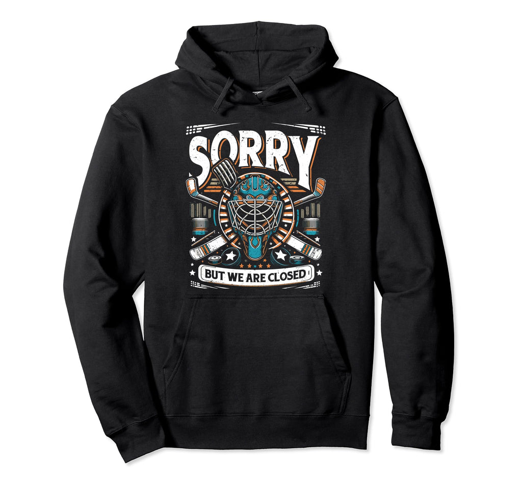Ice Hockey Player Ice Hockey Goalie Hoodie - Fun Novelty Design for Adults - T-Shirt, Sweatshirt, Hoodie