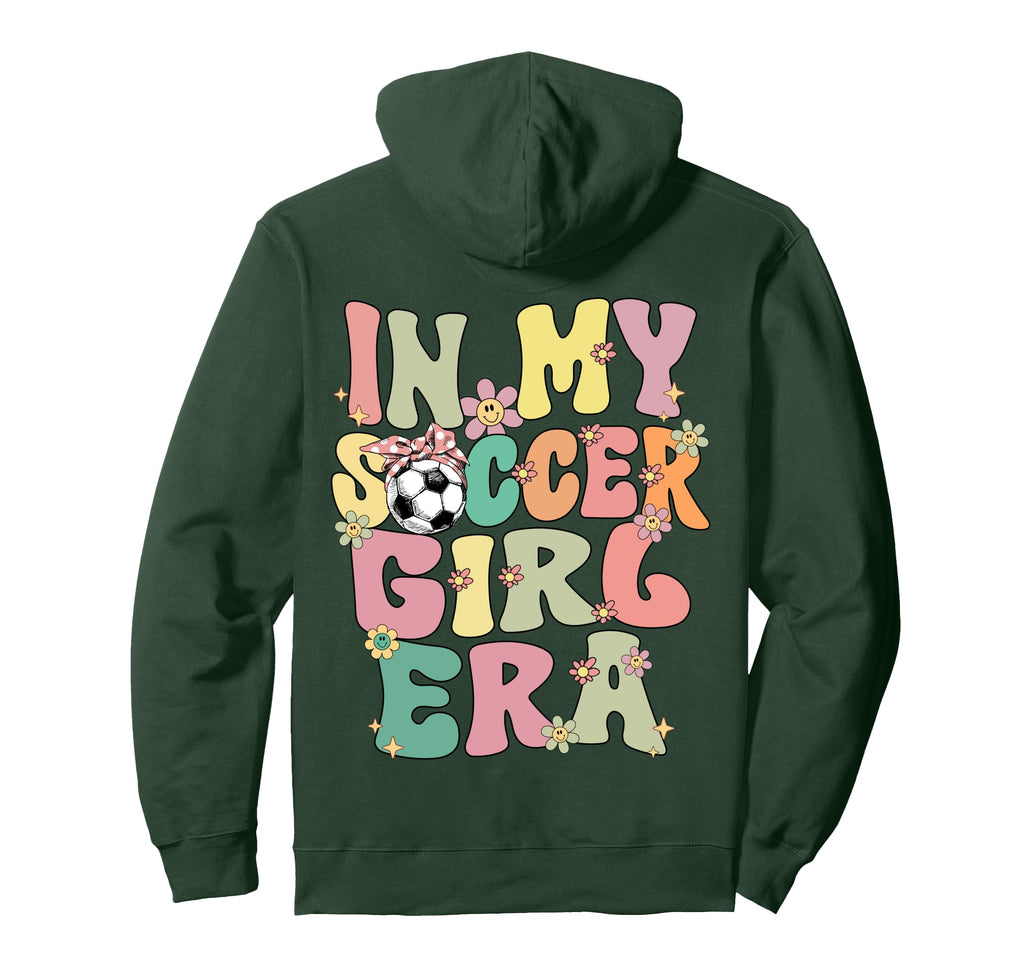 My Soccer Era Groovy Soccer Soccer Hoodie - Casual Everyday Wear Men Women - T-Shirt, Sweatshirt, Hoodie