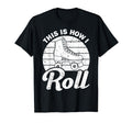 Roller Skate Speed Skating Inline Skate T-Shirt - Trendy Graphic for Adults - T-Shirt, Sweatshirt, Hoodie