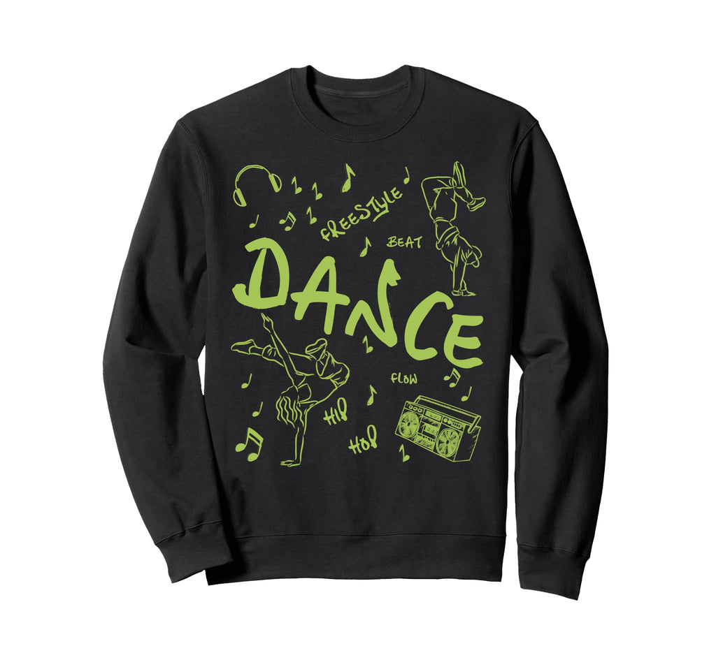 Hip Hop Dance Beat Flow Sweatshirt - Aesthetic Graphic for Adults - T-Shirt, Sweatshirt, Hoodie