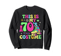 Roller Skates This Is My 70S Costume Sweatshirt - Trendy Graphic Men Women - T-Shirt, Sweatshirt, Hoodie