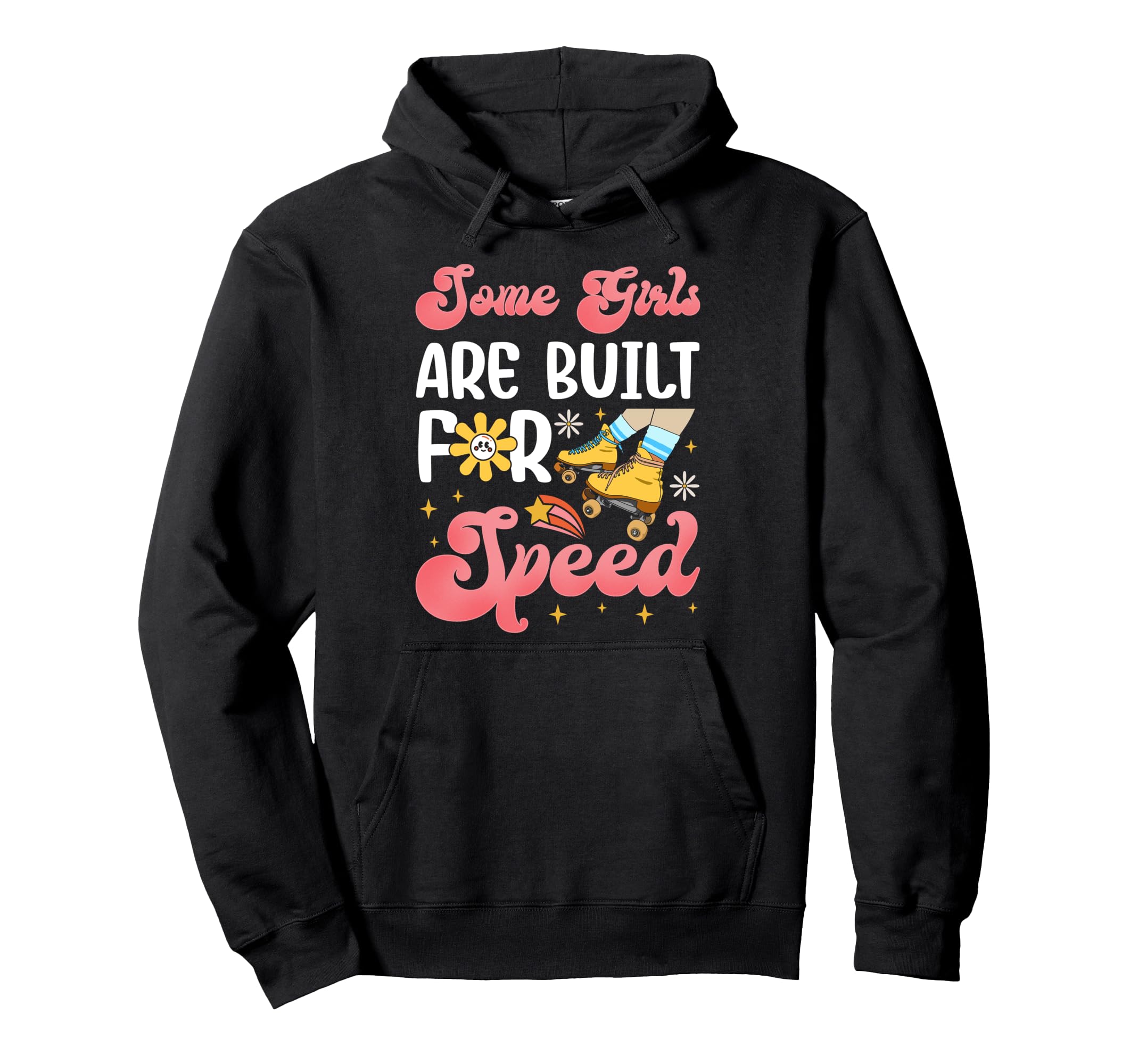 Roller Skating Skate 1970S Some Are Hoodie - Minimalist Print for Adults - T-Shirt, Sweatshirt, Hoodie