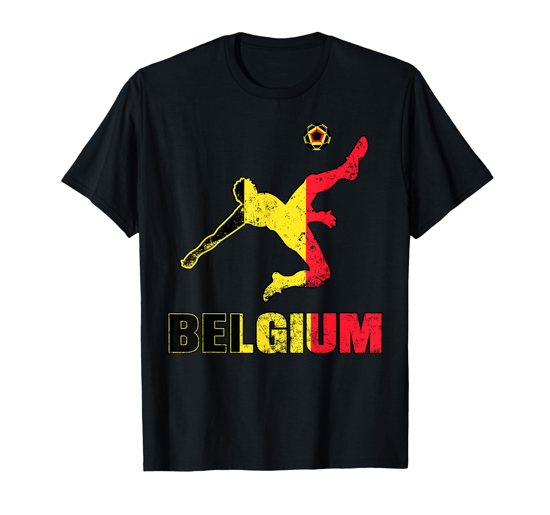 Belgium Football Soccer Game Player T-Shirt - Fun Novelty Design Men Women - T-Shirt, Sweatshirt, Hoodie