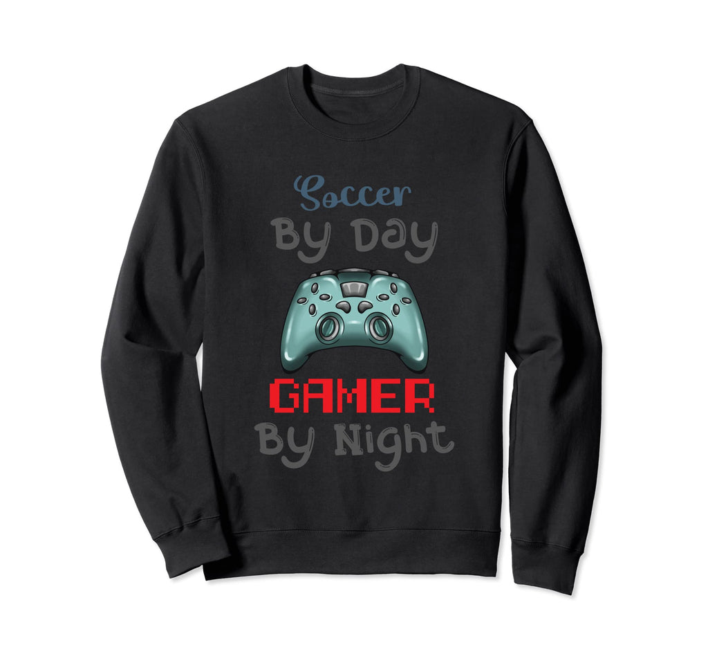 Soccer Day Gamer Night Soccer Goal Sweatshirt - Unique Graphic for Adults - T-Shirt, Sweatshirt, Hoodie