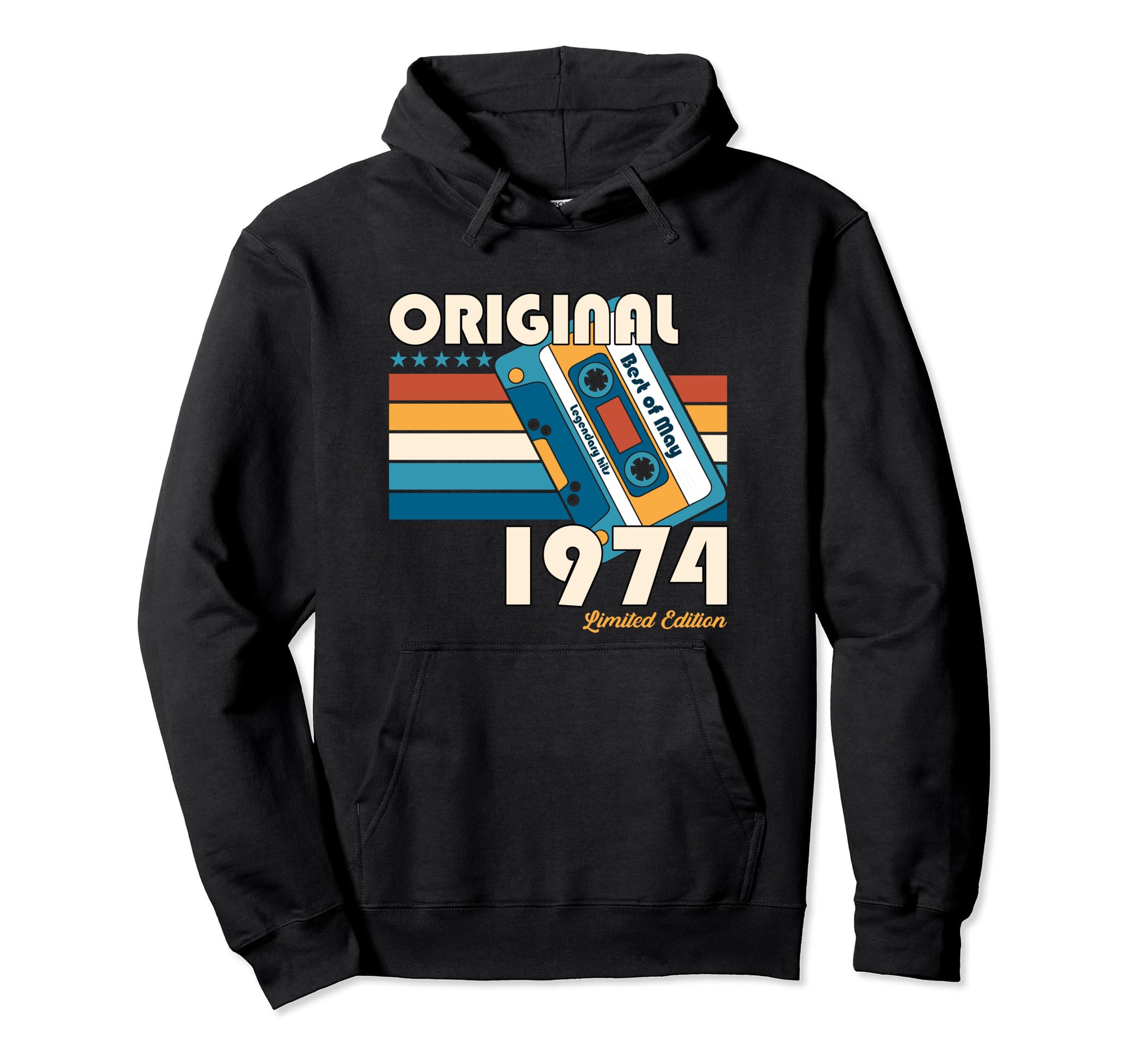 50Th Birthday May 1974 Cassette Gifts Hoodie - Streetwear Style Unisex - T-Shirt, Sweatshirt, Hoodie