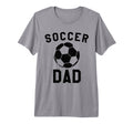 Soccer Dad Team Coaching Father Tri T-Shirt - Casual Everyday Wear Unisex - T-Shirt, Sweatshirt, Hoodie