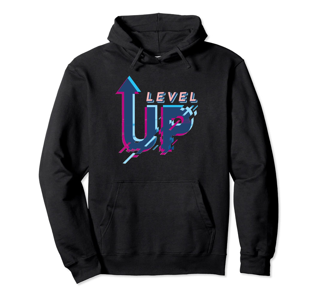 Level Up Achieve Success Soccer And Believe Hoodie - Graphic Print Unisex - T-Shirt, Sweatshirt, Hoodie