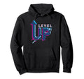 Level Up Achieve Success Soccer And Believe Hoodie - Graphic Print Unisex - T-Shirt, Sweatshirt, Hoodie