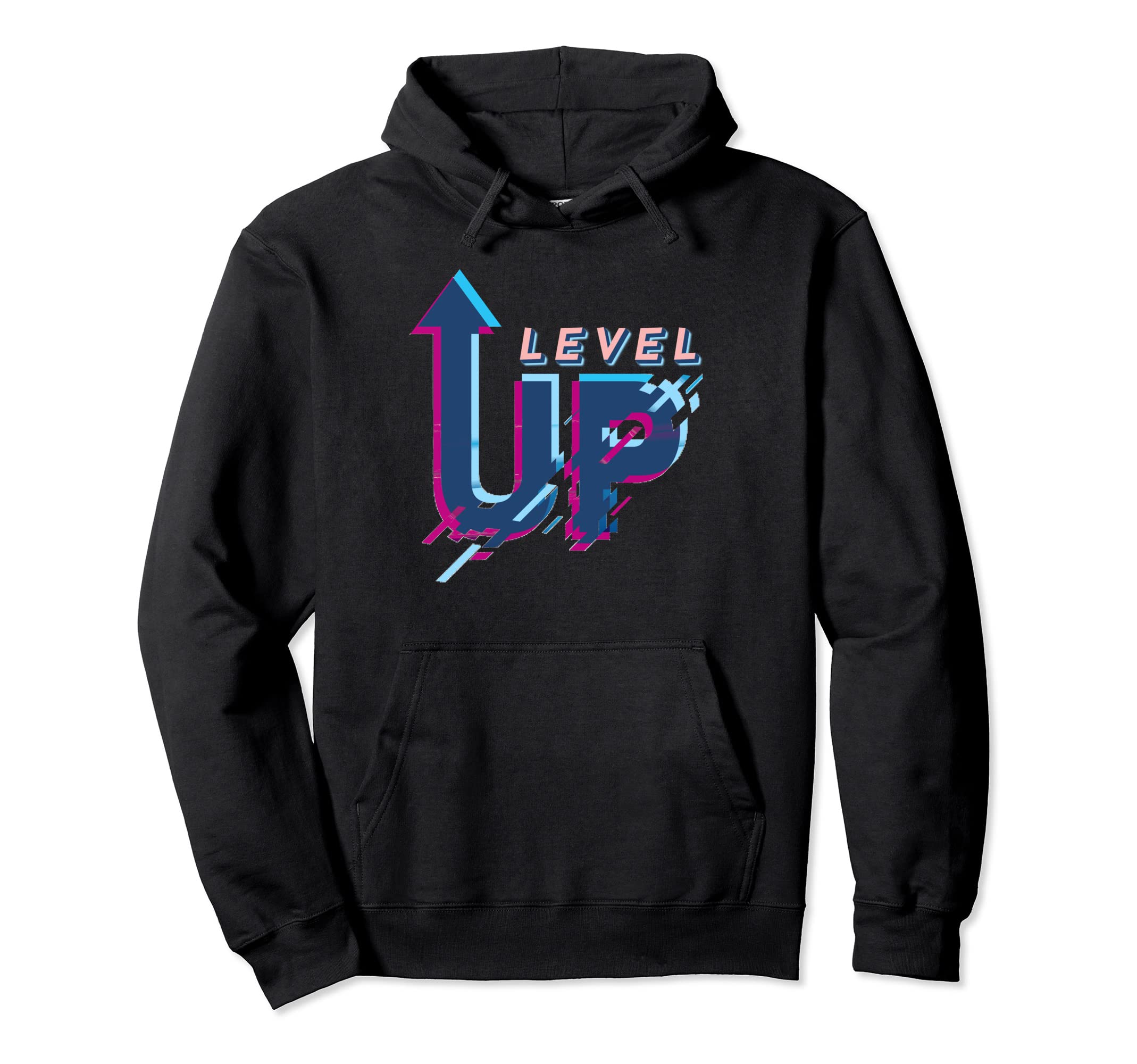 Level Up Achieve Success Soccer And Believe Hoodie - Graphic Print Unisex - T-Shirt, Sweatshirt, Hoodie