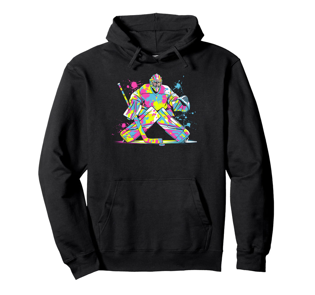 Hockey Goalie Ice Hockey Goalkeeper Hoodie - Novelty Apparel Men Women - T-Shirt, Sweatshirt, Hoodie