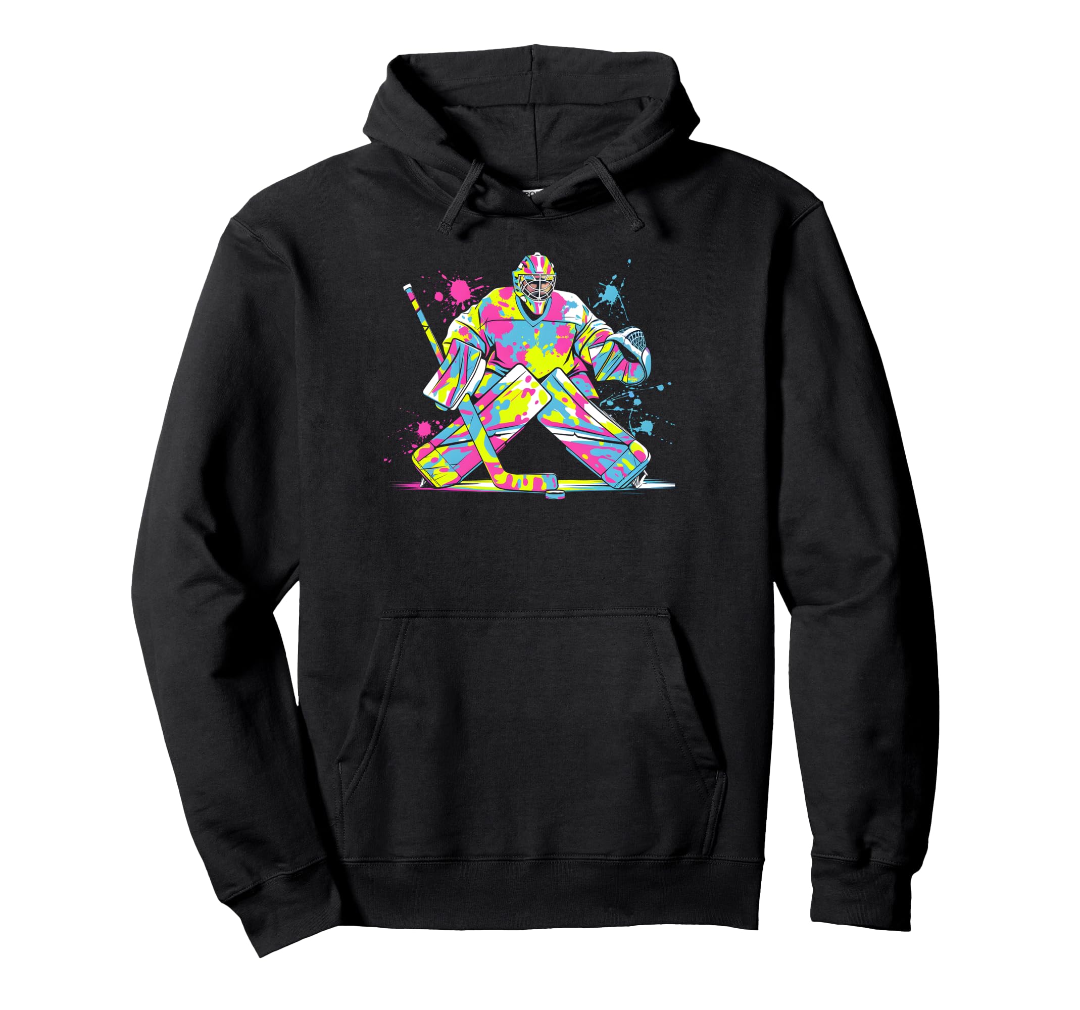 Hockey Goalie Ice Hockey Goalkeeper Hoodie - Novelty Apparel Men Women - T-Shirt, Sweatshirt, Hoodie