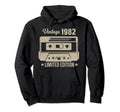 1982 Cassette Tape 40Th Birthd Hoodie - Streetwear Style Unisex - T-Shirt, Sweatshirt, Hoodie