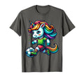 Footballer Unicorn Fans Soccer Team T-Shirt - Minimalist Print Men Women - T-Shirt, Sweatshirt, Hoodie
