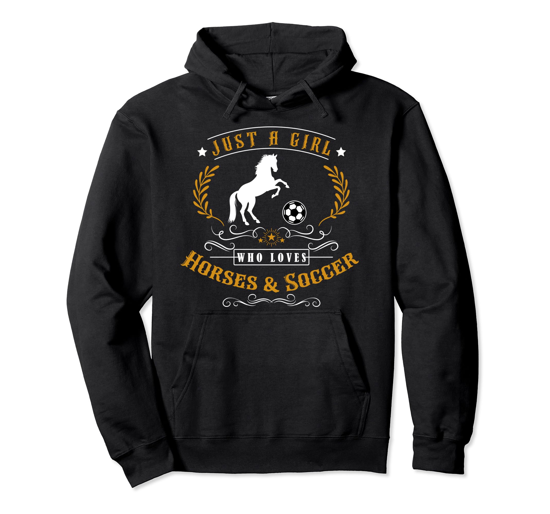 Just Who Loves Horses Soccer Sport Horse Hoodie - Unique Graphic Unisex - T-Shirt, Sweatshirt, Hoodie